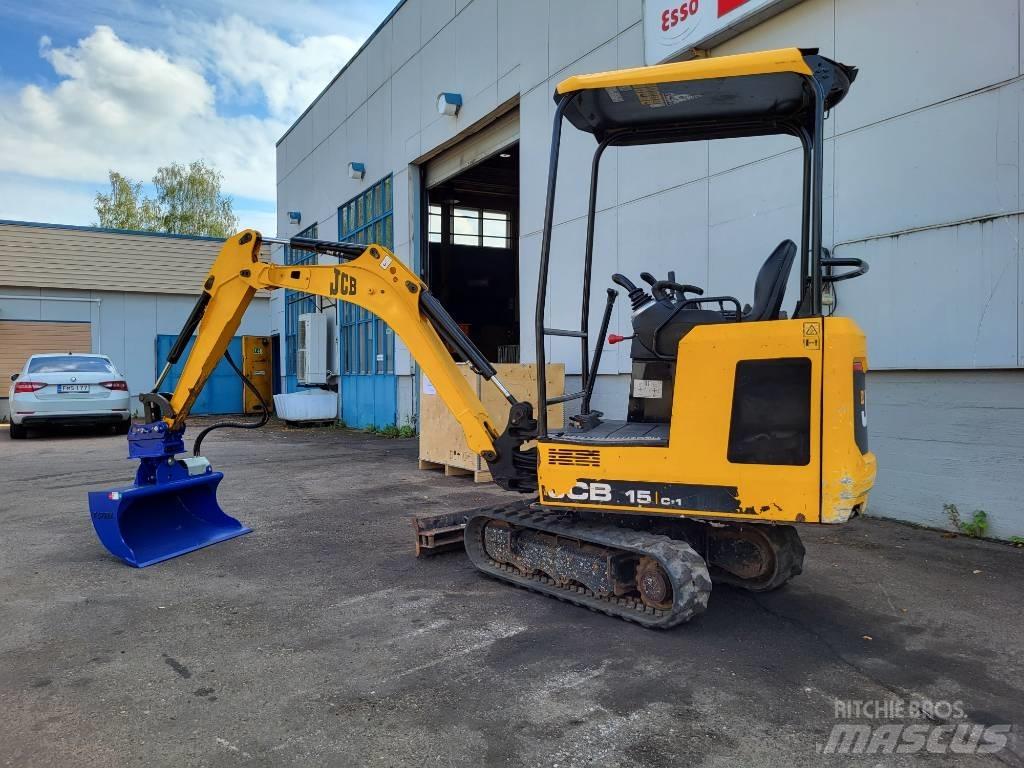 JCB 15 C-1 Mini ekskavatori < 7 t