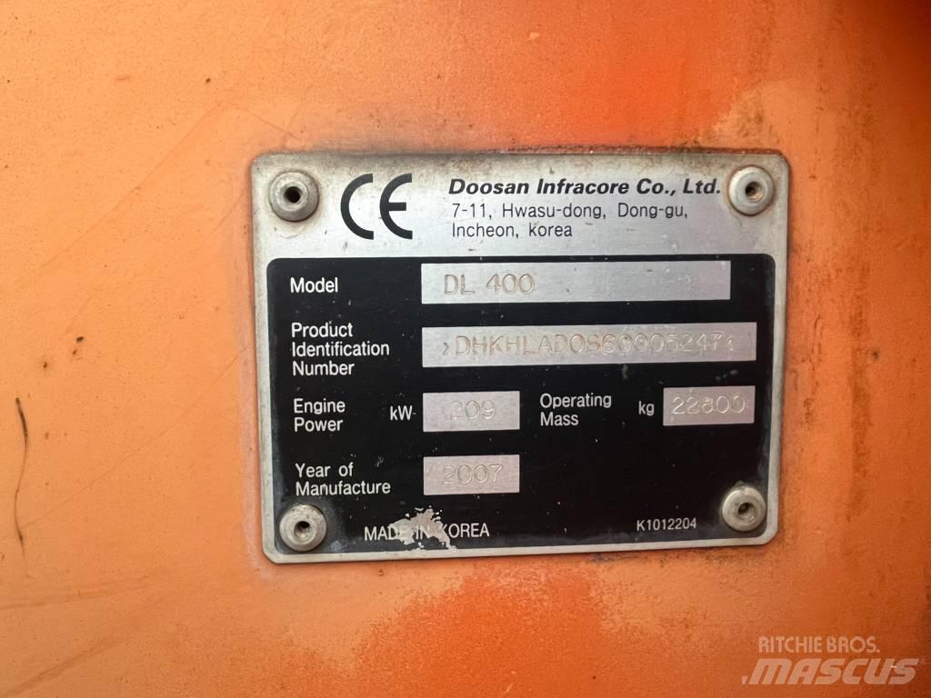 Doosan DL 400 Iekrāvēji uz riteņiem