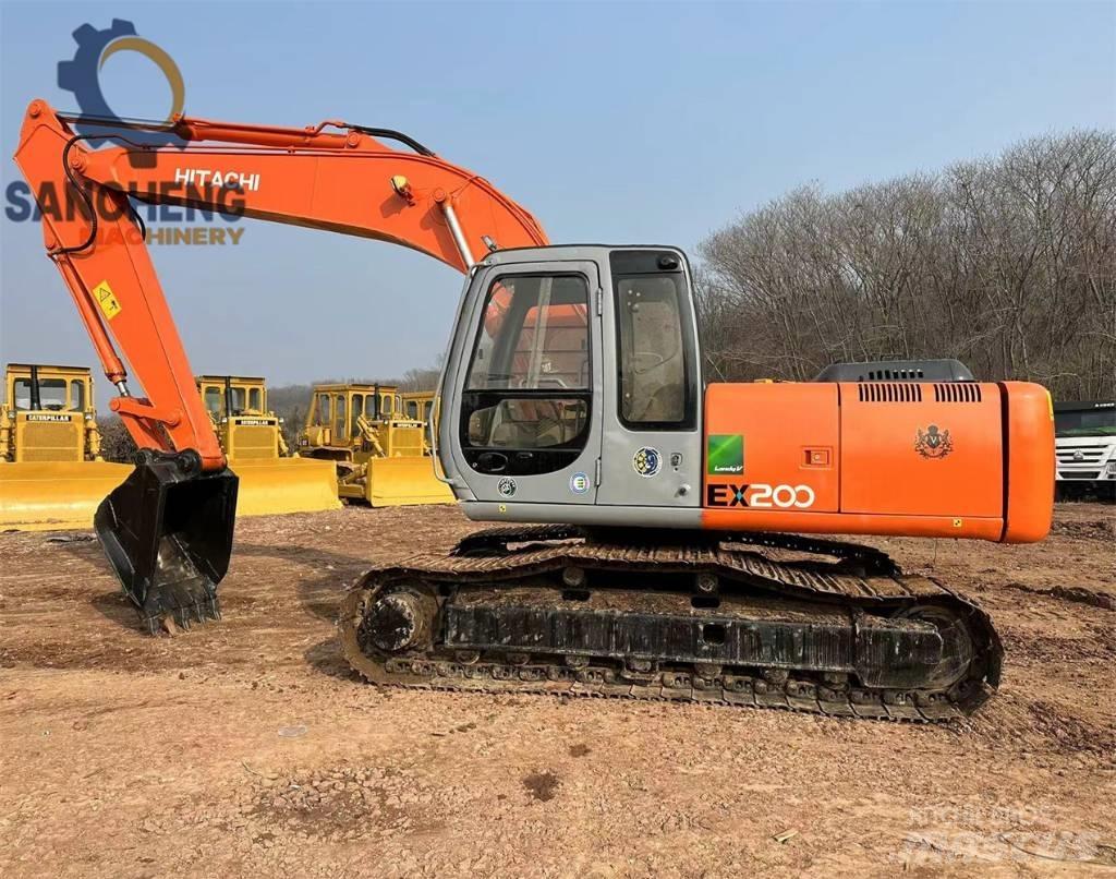 Hitachi EX 200 Kāpurķēžu ekskavatori