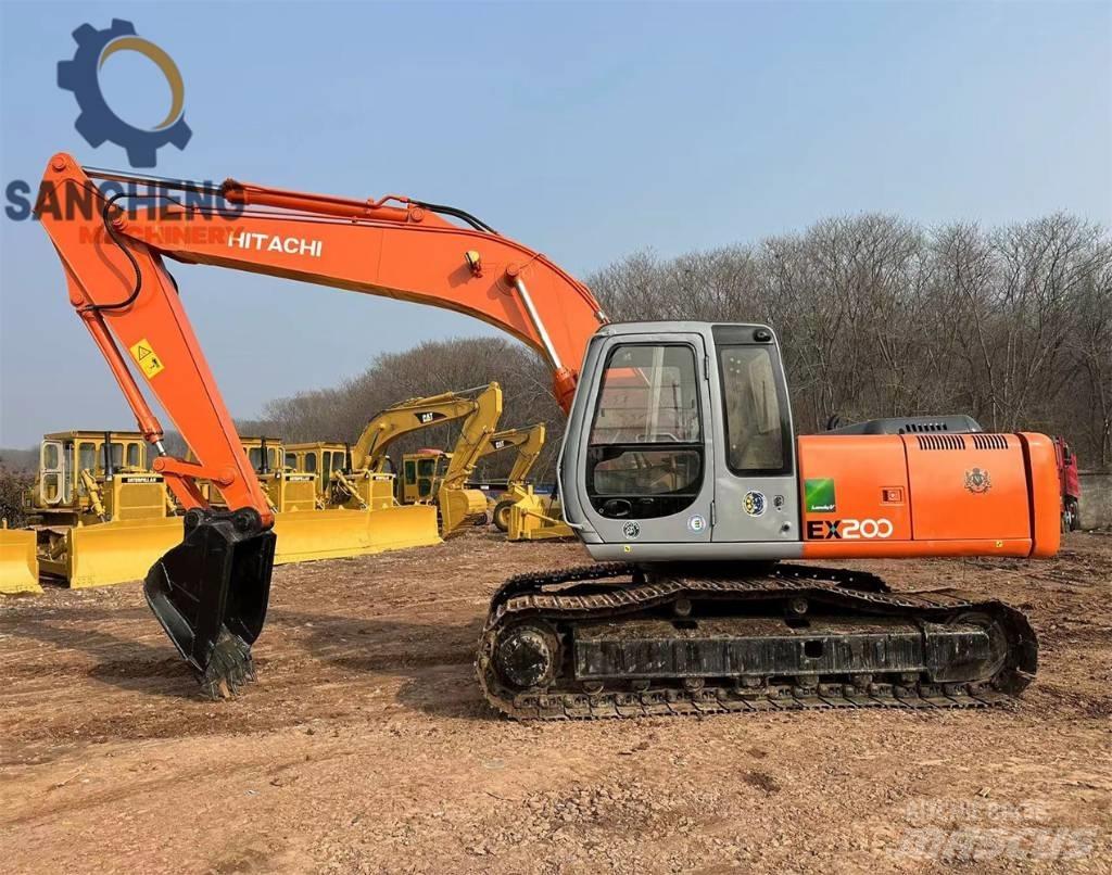 Hitachi EX 200 Kāpurķēžu ekskavatori
