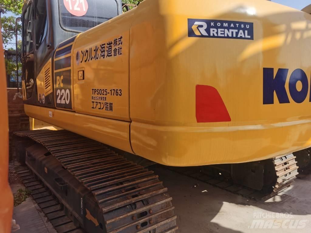 Komatsu PC 220-7 Kāpurķēžu ekskavatori