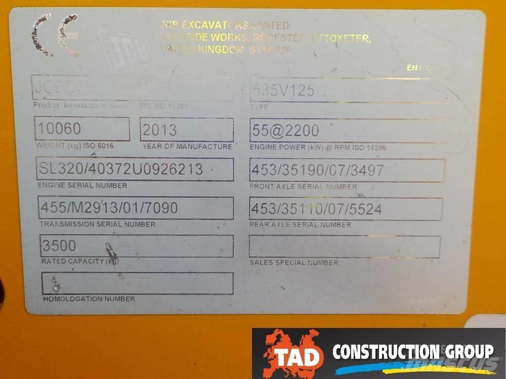 JCB 535-125 Teleskopiskie manipulatori