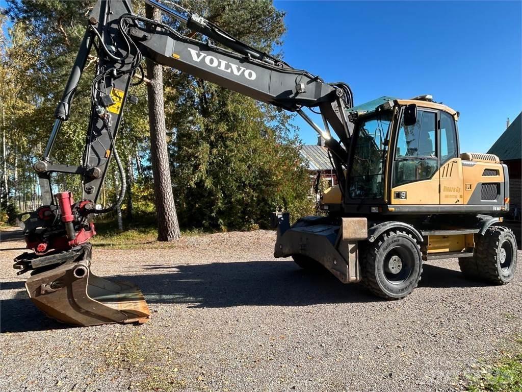 Volvo EW 160 D Ekskavatori uz riteņiem