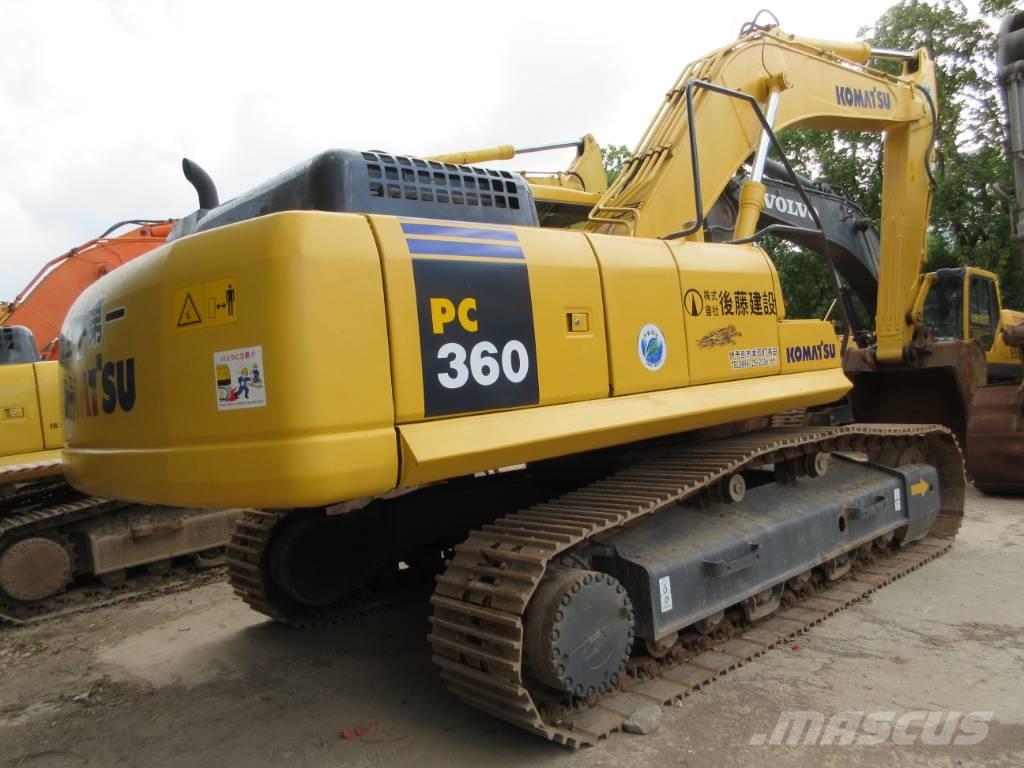Komatsu PC 360-7 Kāpurķēžu ekskavatori