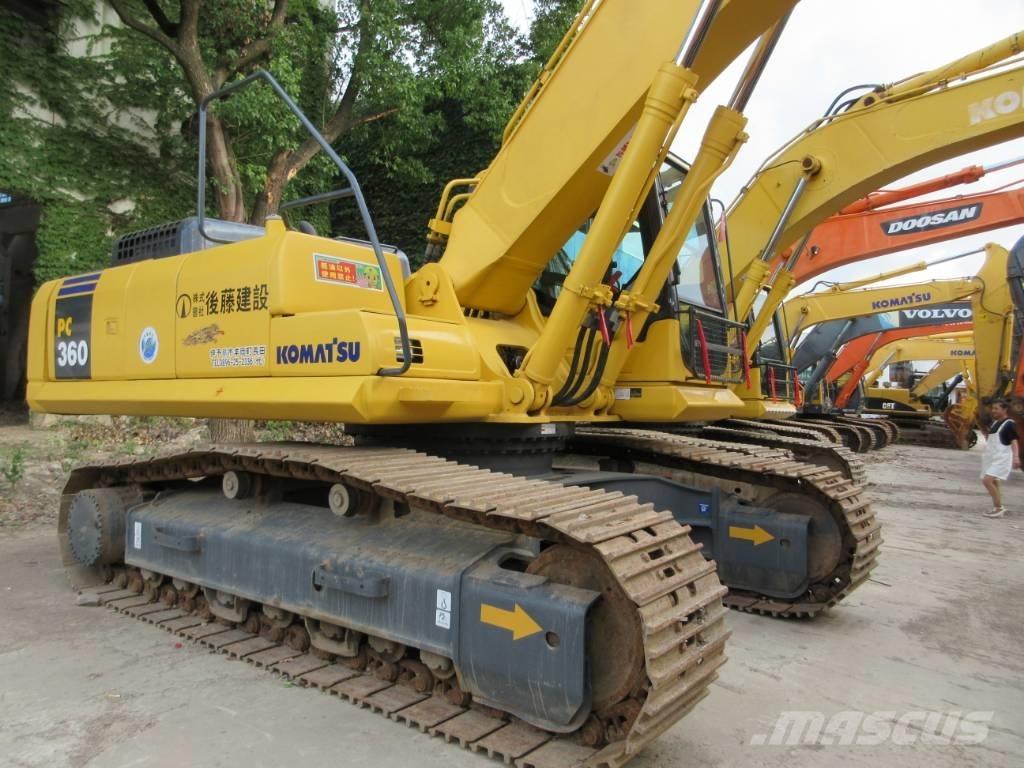 Komatsu PC 360-7 Kāpurķēžu ekskavatori