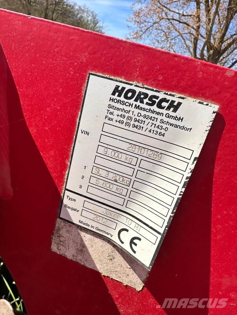 Horsch Joker 10 RT Disku lobītāji/ecēšas