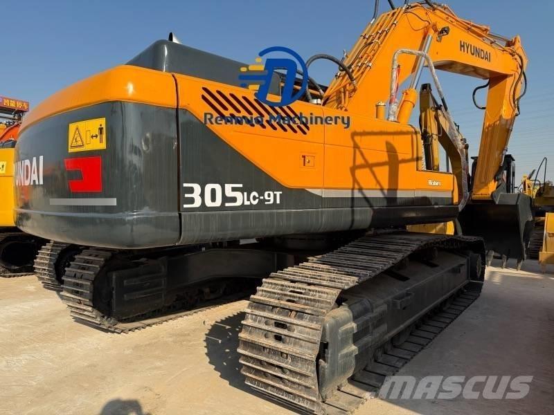 Hyundai R305 LC-9T Kāpurķēžu ekskavatori