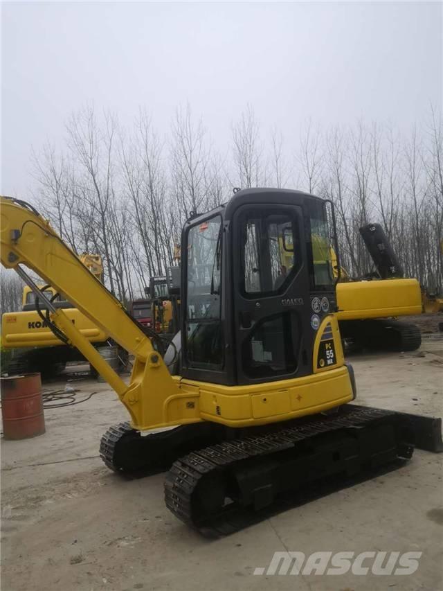 Komatsu PC 55 Kāpurķēžu ekskavatori