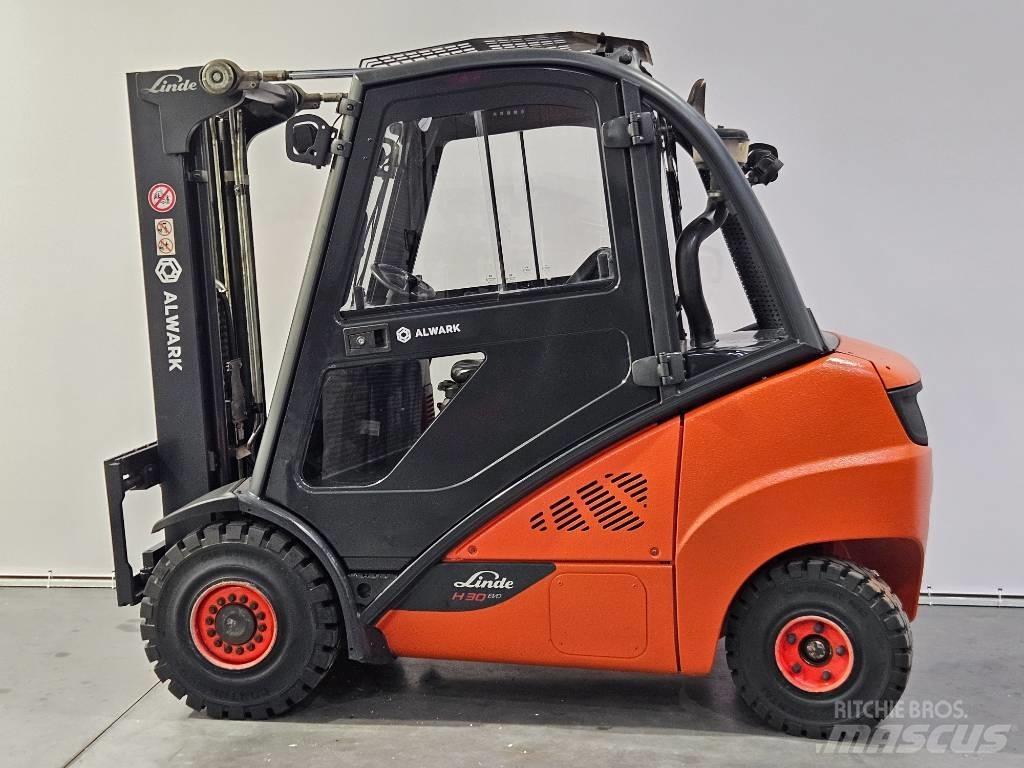 Linde H30D Tehnika ar dīzeļa dzinēju
