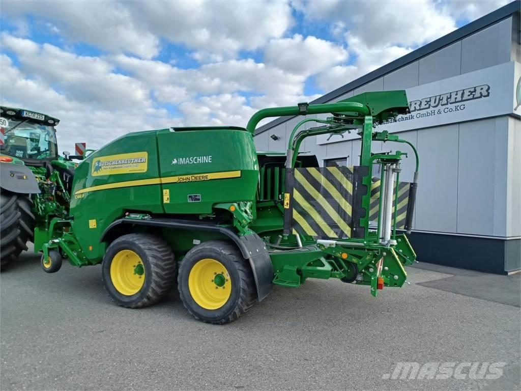 John Deere C441R Rituļu preses
