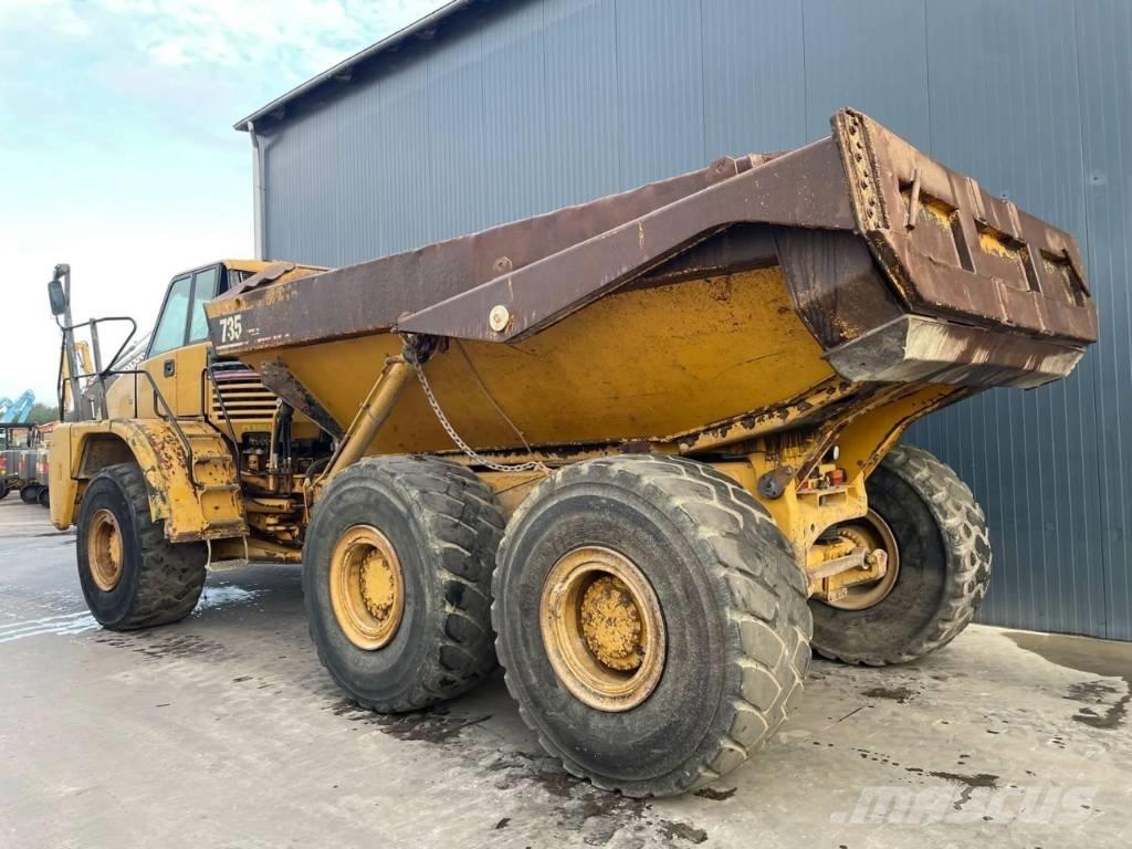 CAT 735 Artikulētie pašizgāzēji