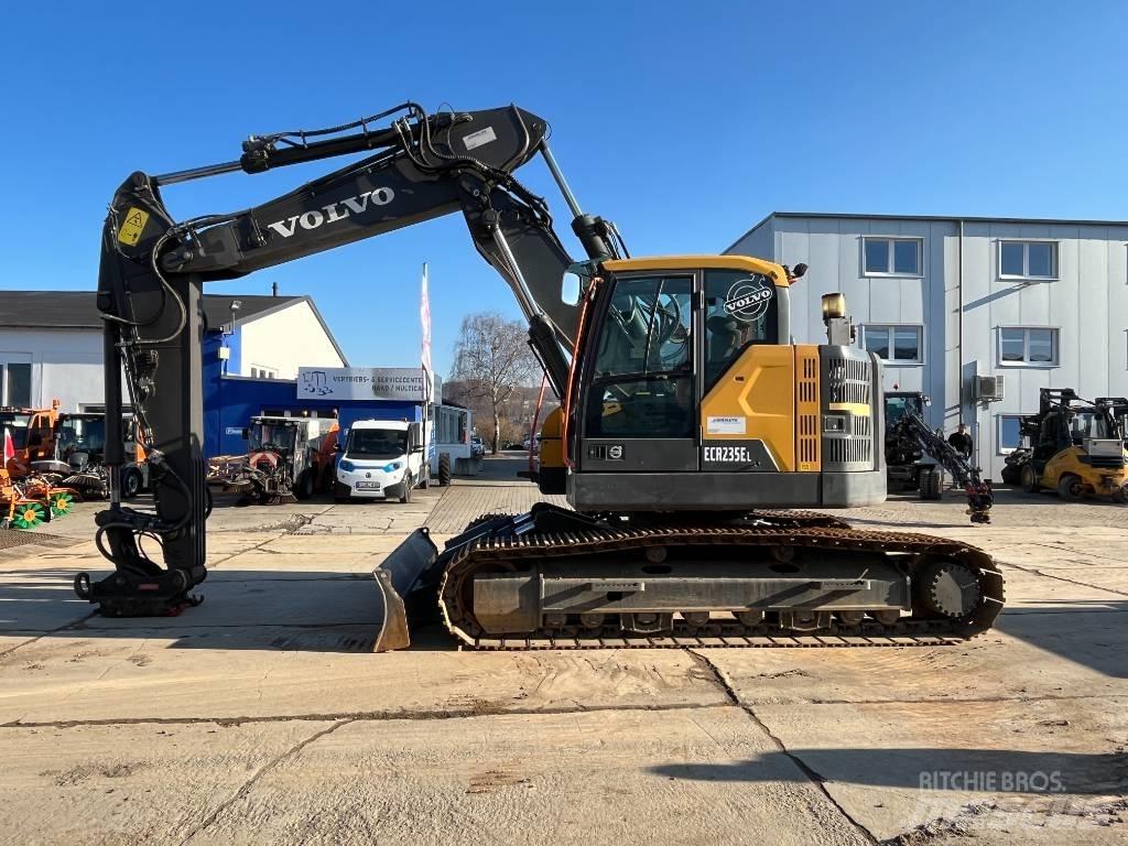 Volvo ECR235EL Kāpurķēžu ekskavatori