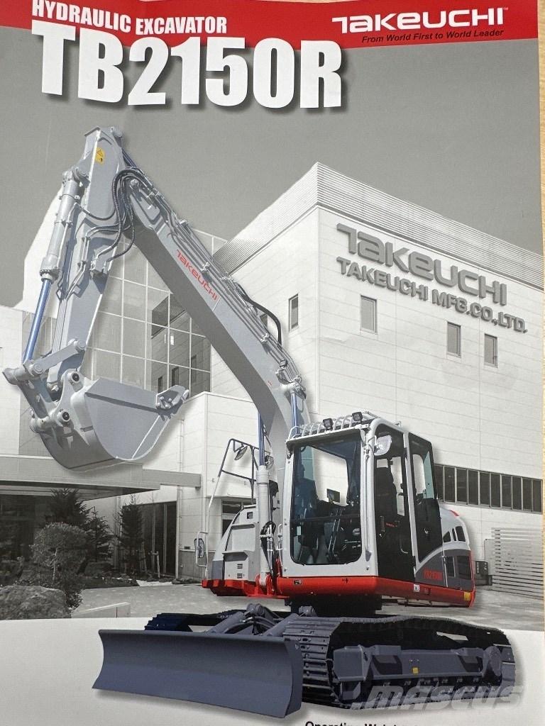 Takeuchi TB 2150 R Kāpurķēžu ekskavatori