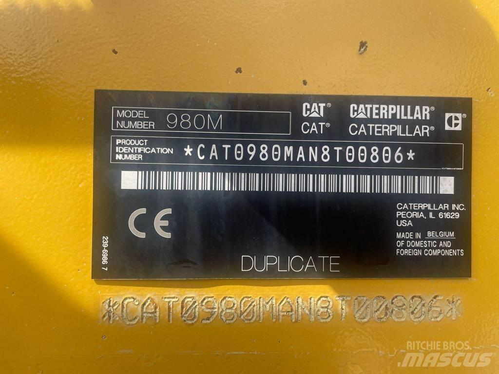 CAT 980M Iekrāvēji uz riteņiem