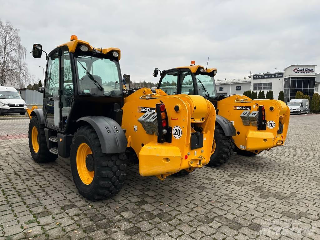 JCB 540-140 Teleskopiskie manipulatori