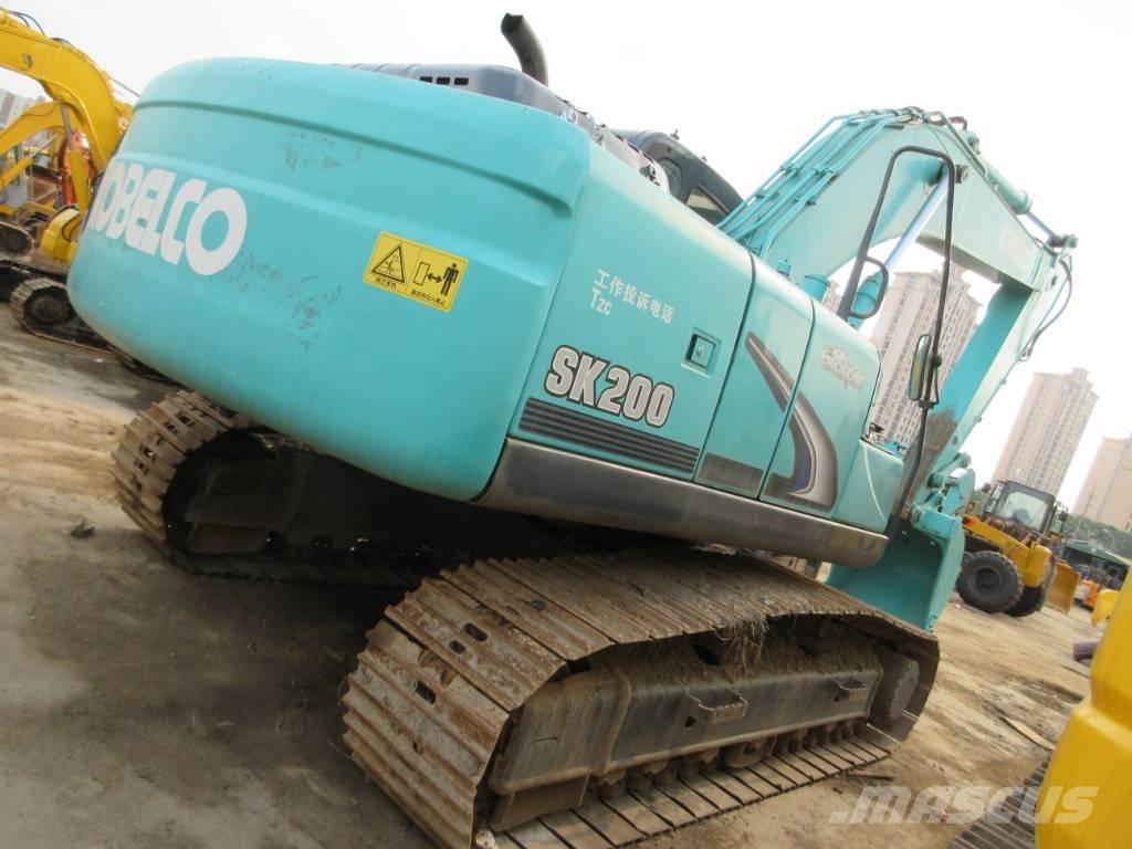 Kobelco SK 200-8 Kāpurķēžu ekskavatori