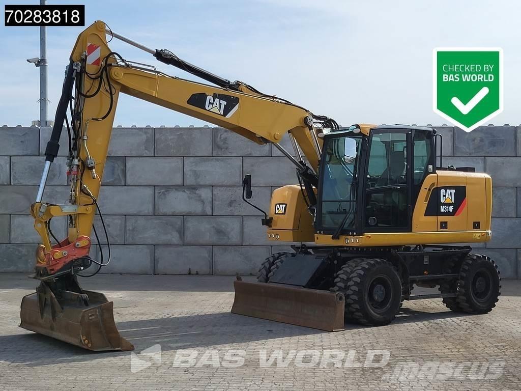CAT M314 F Ekskavatori uz riteņiem