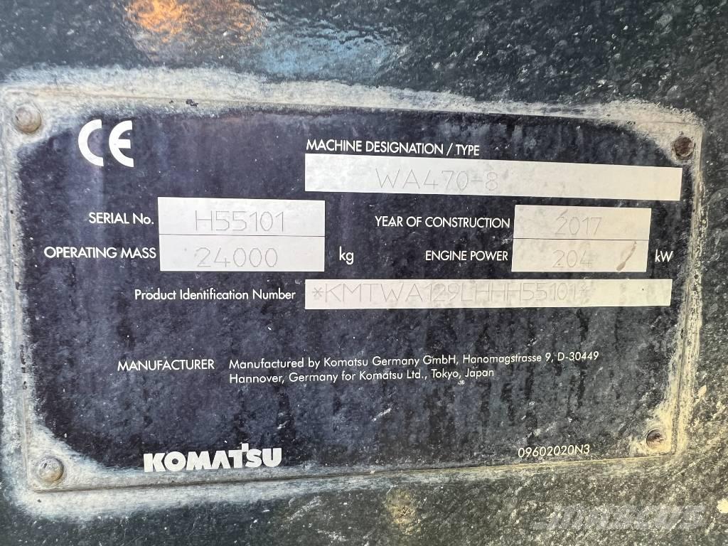 Komatsu WA 470-8 Iekrāvēji uz riteņiem