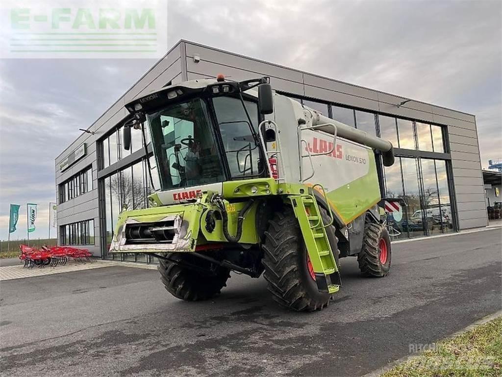 CLAAS lexion 570 Ražas novākšanas kombaini