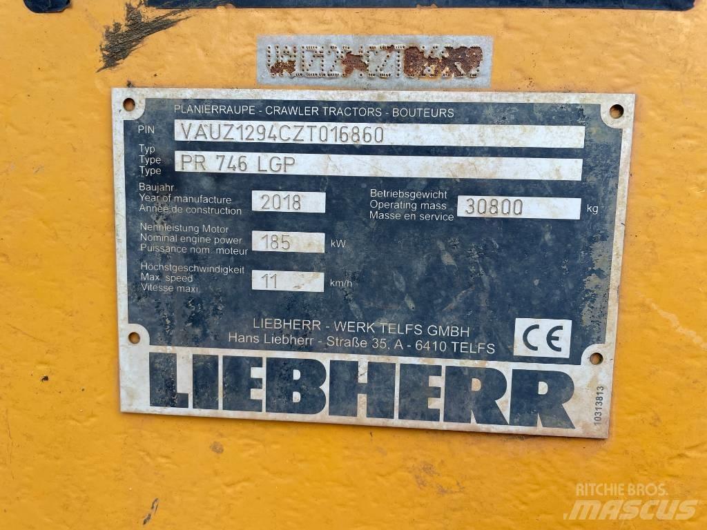 Liebherr PR 746 Kāpurķēžu buldozeri