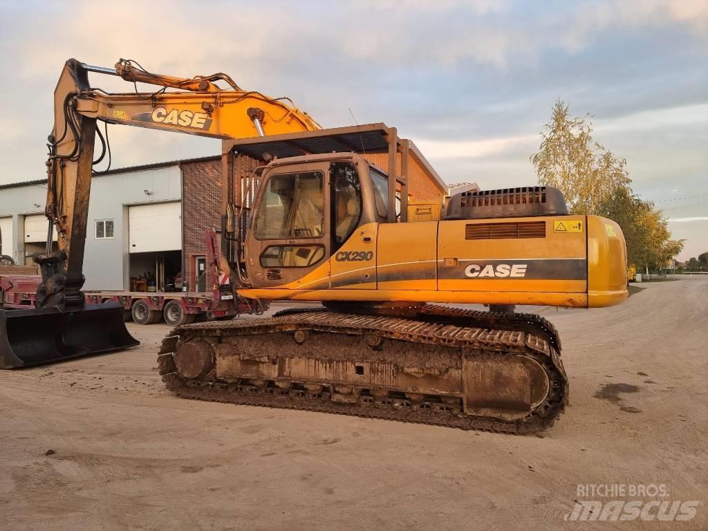 CASE CX 290 LC Kāpurķēžu ekskavatori