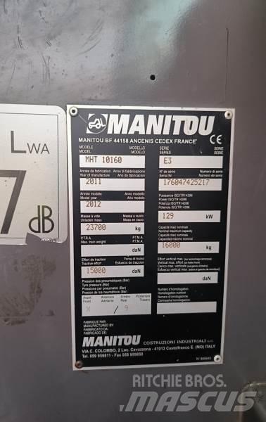 Manitou MHT10160 Teleskopiskie manipulatori