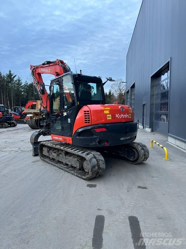 Kubota KX 080-4 Mini ekskavatori < 7 t