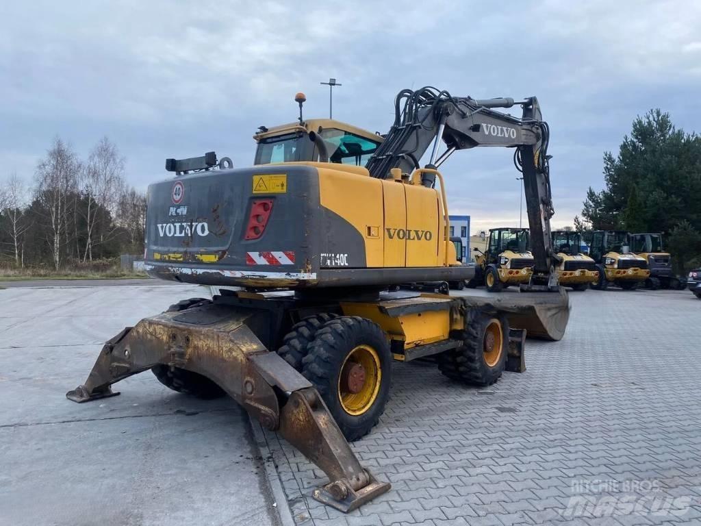 Volvo EW 140 C Ekskavatori uz riteņiem