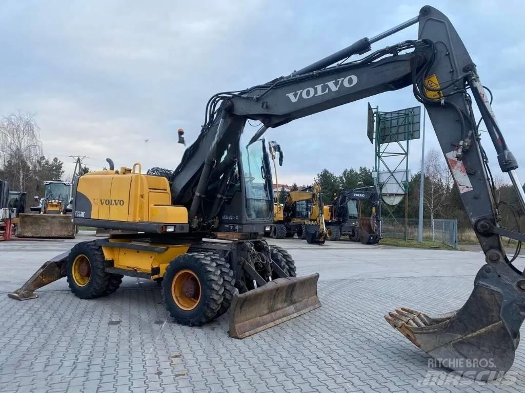 Volvo EW 140 C Ekskavatori uz riteņiem