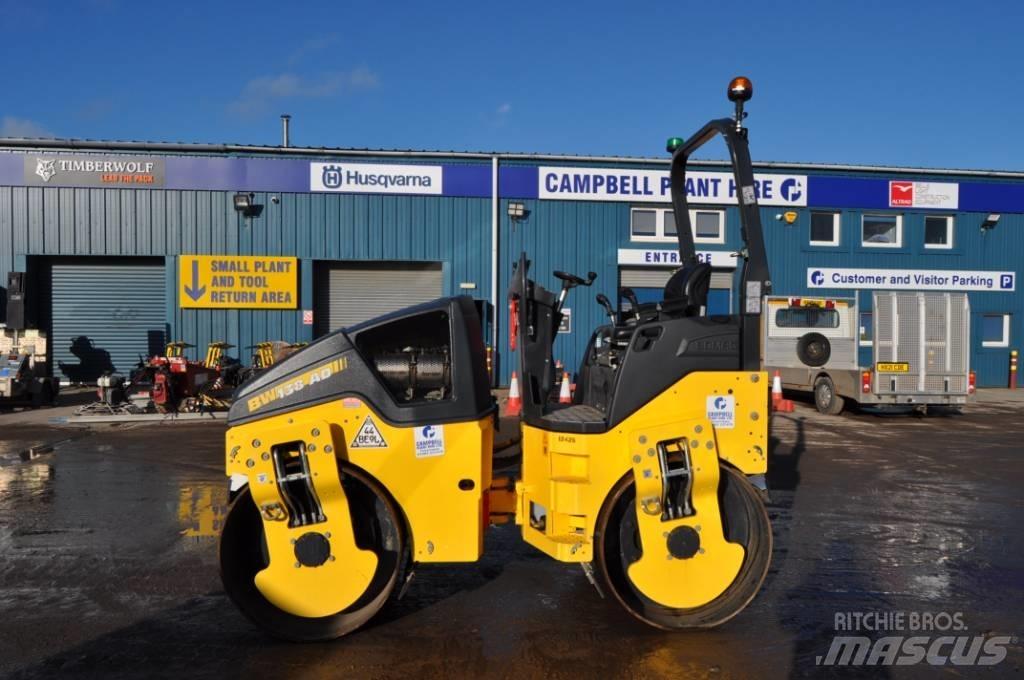 Bomag BW 138 AD-5 Divvalču grunts veltņi