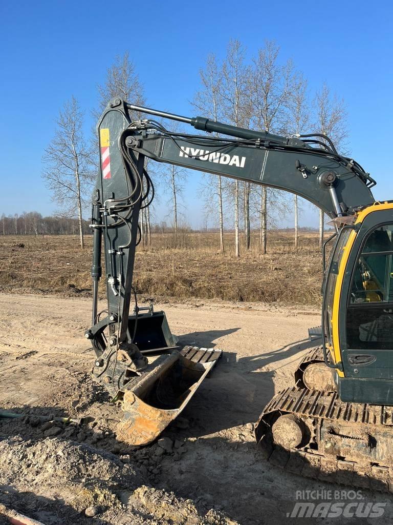 Hyundai HX130ALCR Kāpurķēžu ekskavatori