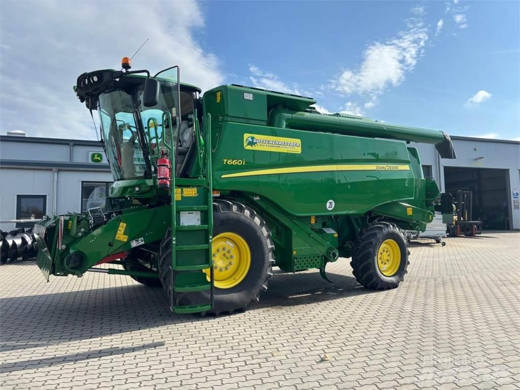 John Deere T660i Ražas novākšanas kombaini
