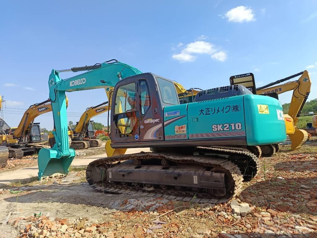 Kobelco SK210 Kāpurķēžu ekskavatori