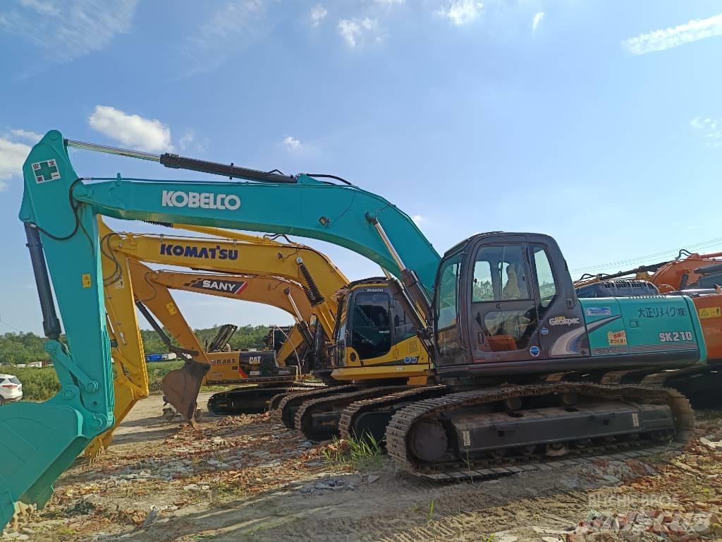 Kobelco SK210 Kāpurķēžu ekskavatori