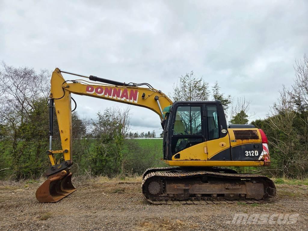 CAT 312 D Kāpurķēžu ekskavatori