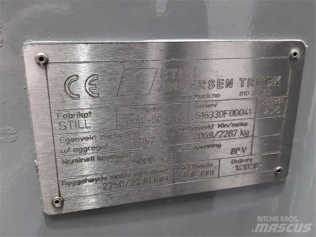Still RX60 50 600 Elektriskie iekrāvēji