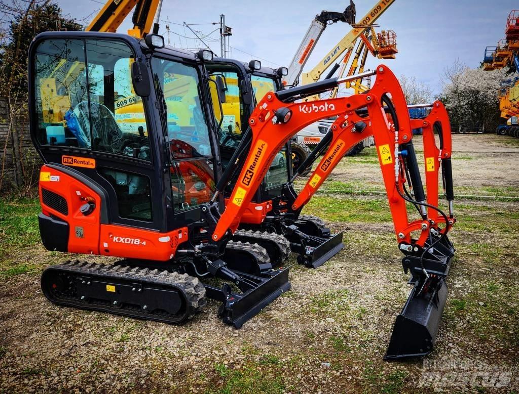 Kubota KX 018-4 Mini ekskavatori < 7 t