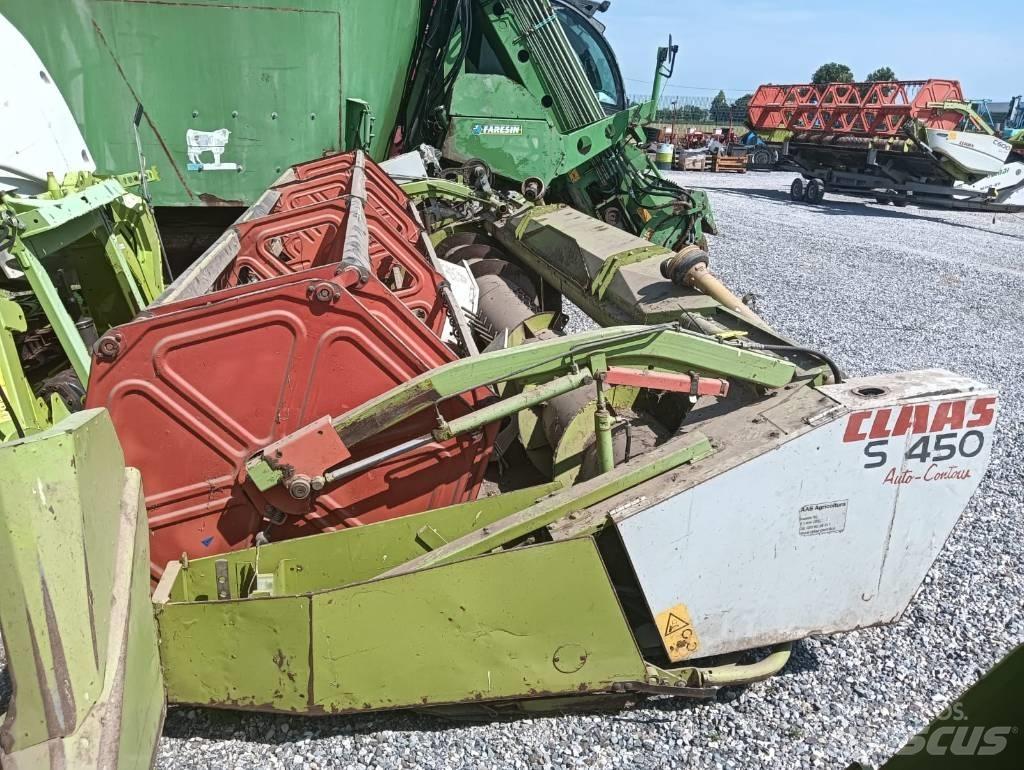 CLAAS S 450 Ražas novākšanas galvas