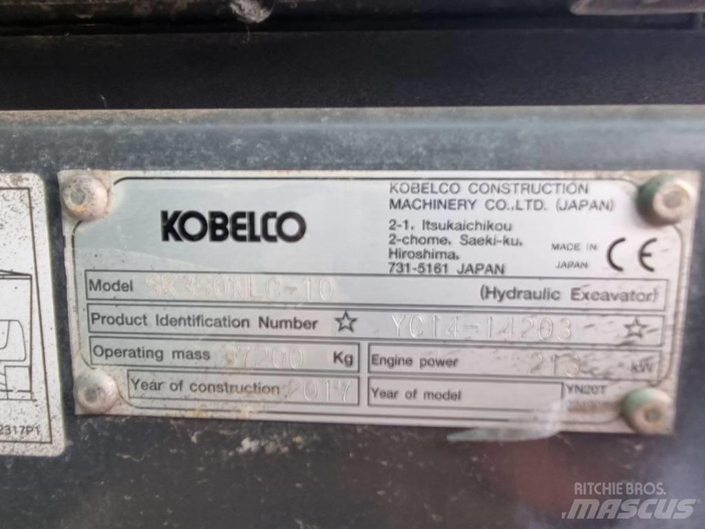 Kobelco SK350NLC Kāpurķēžu ekskavatori