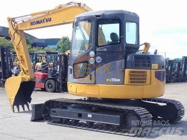 Komatsu PC 78 US Vidēja lieluma ekskavatori 7 t - 12 t