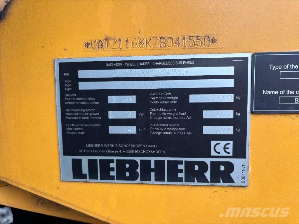 Liebherr L 566 Iekrāvēji uz riteņiem