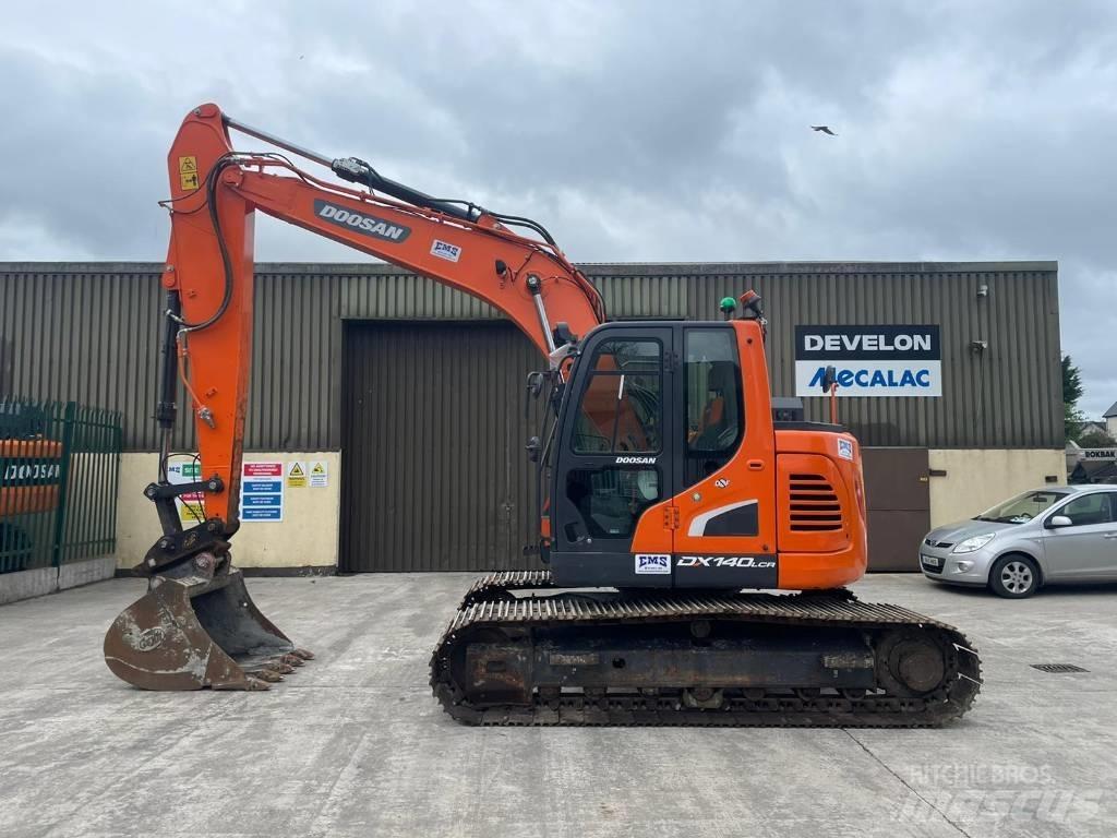 Doosan DX 140 LCR Kāpurķēžu ekskavatori