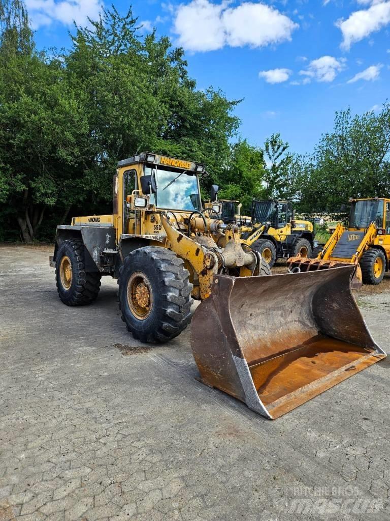 Hanomag 55 D Iekrāvēji uz riteņiem