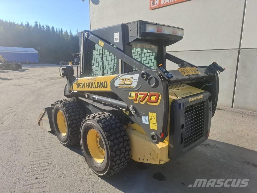 New Holland L 170 Lietoti riteņu kompaktiekrāvēji