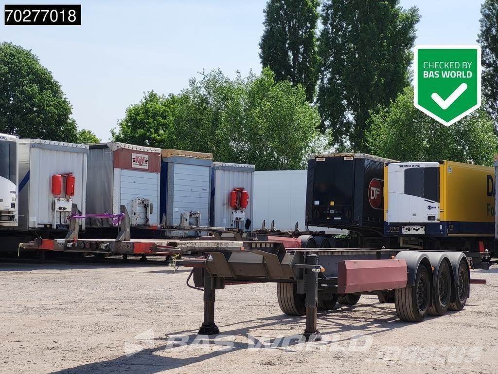 Van Hool 3 axles Konteinertreileri