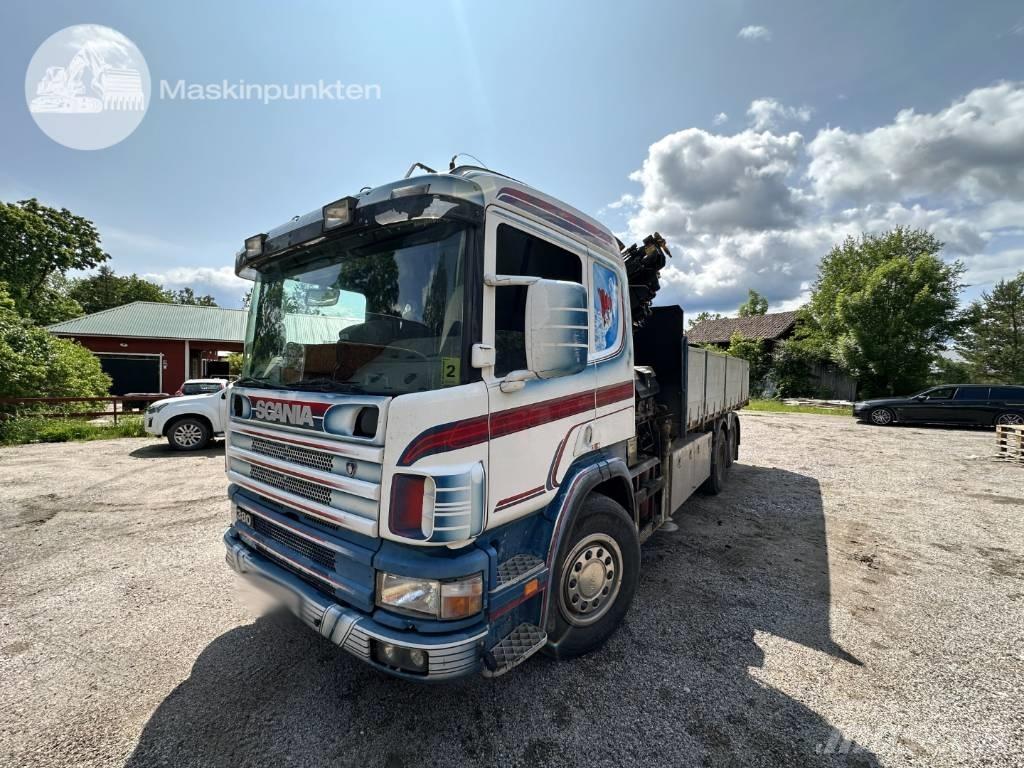 Scania P 114-380 Smagās mašīnas ar celtni