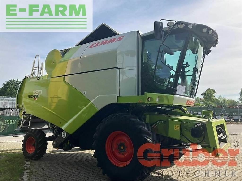 CLAAS tucano 320 Ražas novākšanas kombaini