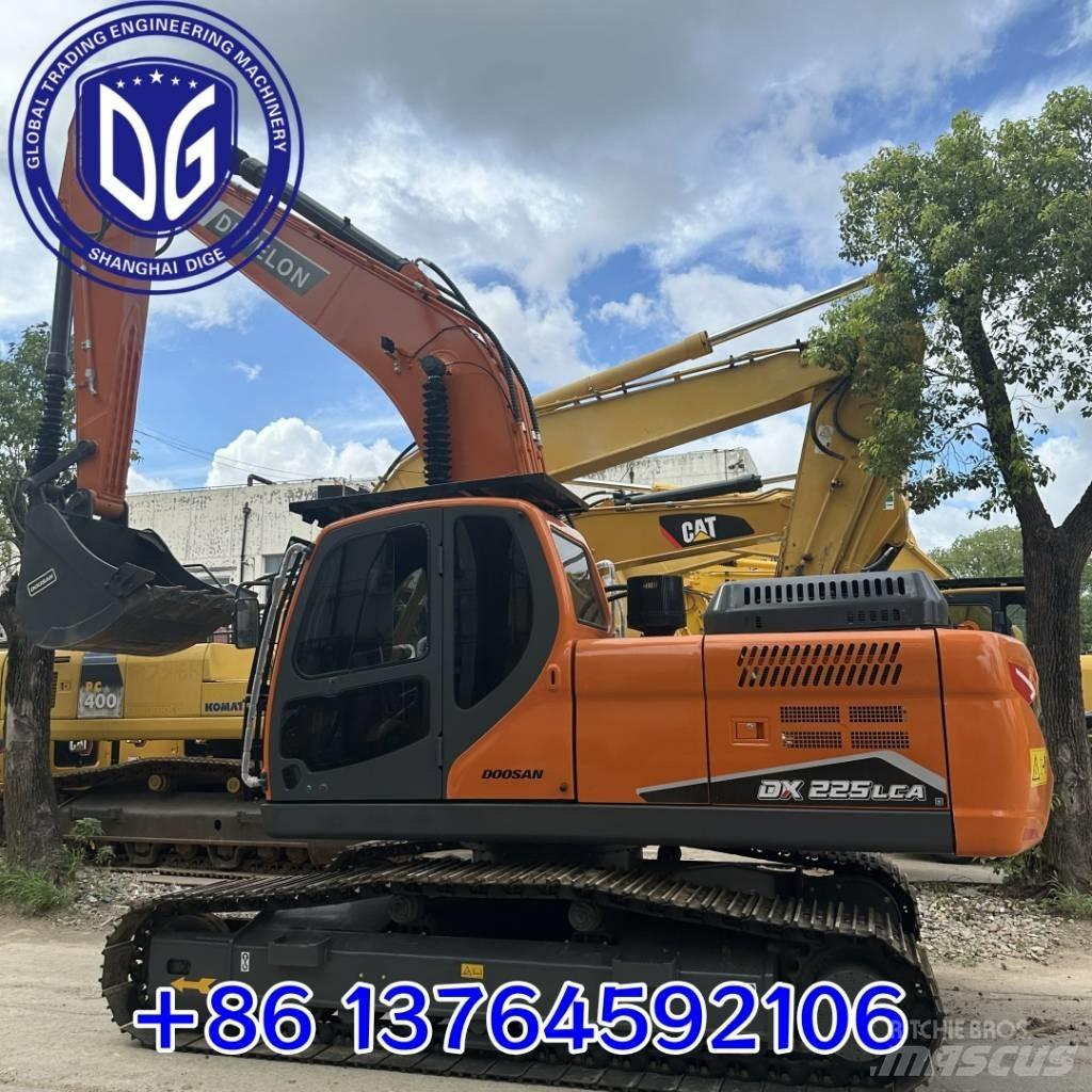 Doosan DX 225 LCA Kāpurķēžu ekskavatori