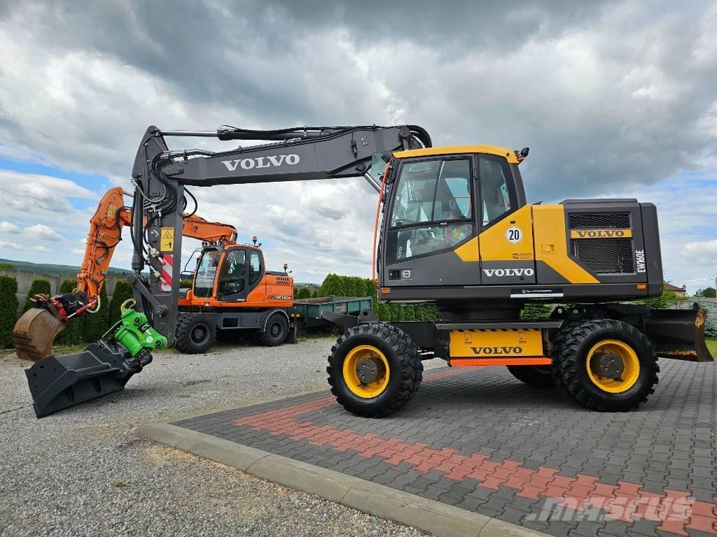Volvo EW 160 E Ekskavatori uz riteņiem