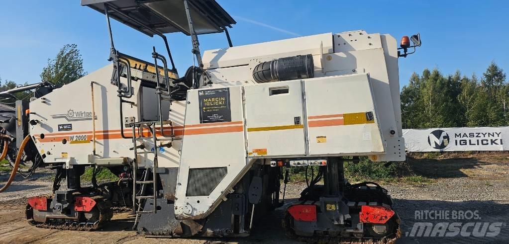 Wirtgen W2000 Asfalta dzesēšanas iekārtas